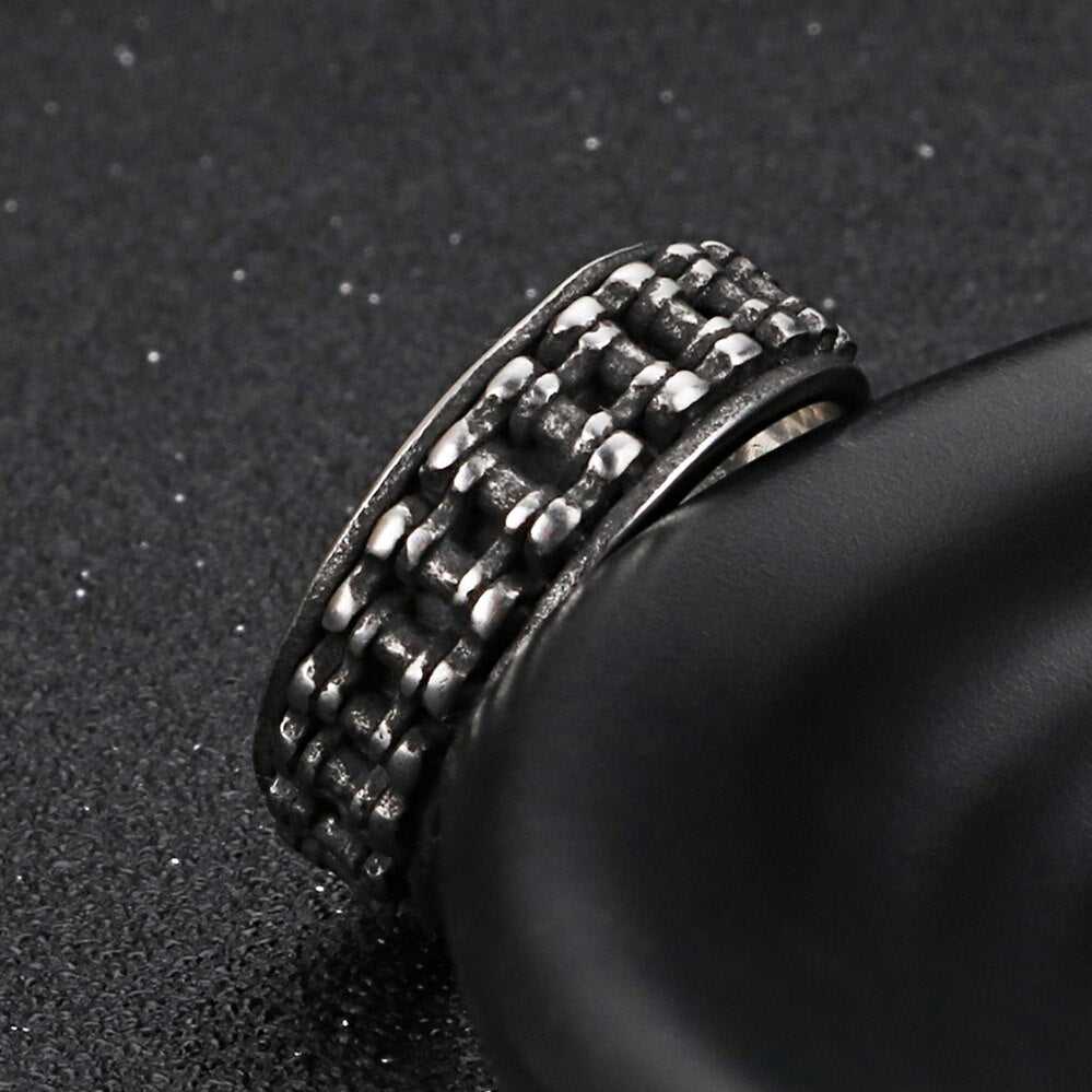 Cycolinks Retro Stainless Steel Bike Chain Ring - Cycolinks