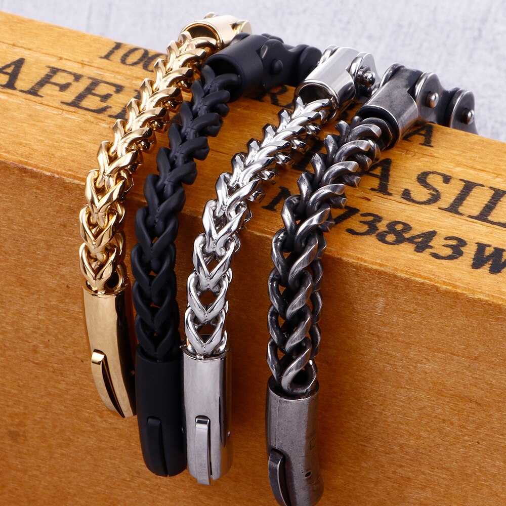 Cycolinks Stainless Steel Cast Metal Bike Chain Bracelet - Cycolinks