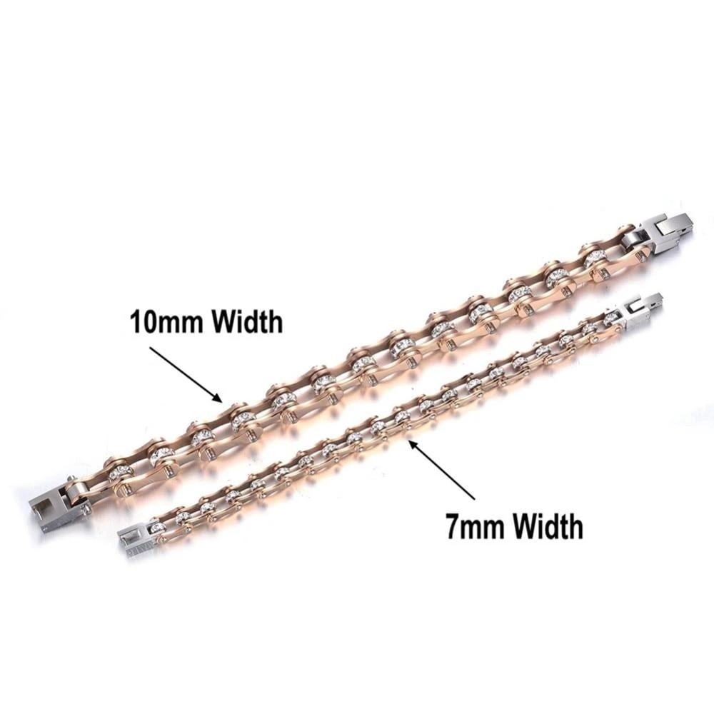 Cycolinks Rose Gold Crystal Bracelet Buy One Get One Free - Cycolinks